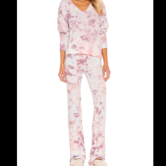 Wildfox Pants - NWT WILDFOX cloud tie dye set